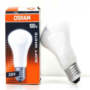 Lâmpada Bellalux 100W Leitosa   - Osram