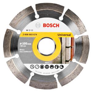 Disco Diamantado Segmentado Universal 105mm - Bosch