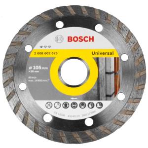 Disco Diamantado Standard Universal Turbo 105mm - Bosch