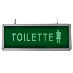 Placa de Sinalização para Toilette Feminino de LED UN-20 - UNIK Iluminação